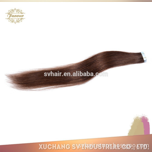 high quality Fast shipping Hot Selling No Sheeding Remy Quality long time use tape hair human hair extensions